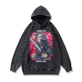 Men Hoodie Oversize Hoodie Hiphop Retro Hooded Sweatshirt for Men and Women