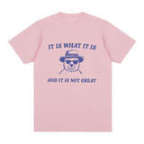 It Is What It Is and It Is Not Great T Shirts Funny Meme