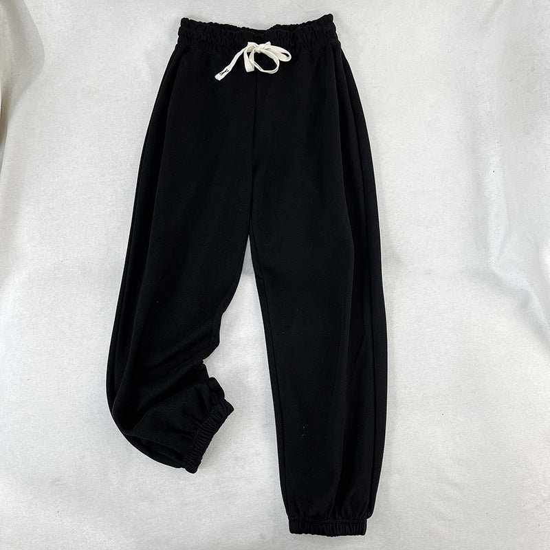 Women Sweatpants Casual Elastic Waist Sports Casual Sweatpants