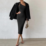 Women Dress Sexy Sleeveless Sheath Long Dress Dress