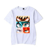 2024Hot Deku Bakugou Katsuki Todoroki Shoto Printed T-shirts