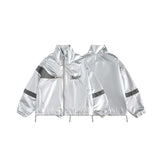Unisex Jacket Cyberpunk Loose Short Jacket
