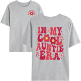 in My Cool Aunt Era Shirt, Cool Aunt Shirt Auntie Tshirt