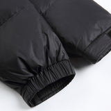 Unisex Winter Cotton Coat Stand-up Collar down Jacket Vintage down Jacket