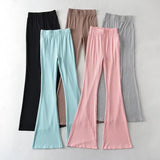 Women Sweatpants Bell-Bottom Pants Summer Casual Pants