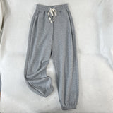 Women Sweatpants Casual Elastic Waist Sports Casual Sweatpants