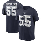 NFL T-Shirts Men's Outdoor Sports T-Shirts Short Sleeves NFL Football Denim