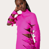 Women Dresses Bandage Dress Sexy Nightclub Dress (Ont0408)