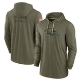 NFL T-Shirts Hooded Printed Long Sleeve T-Shirts Men's T-Shirts NFL Football