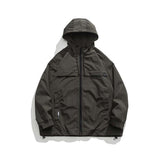 Unisex Shirts Fall Pocket Hooded Jacket