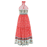 Women Date Dress Sexy Retro Floral Dress