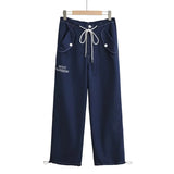 Women Sweatpants Spring Wide Leg Casual Trousers