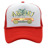 Amiri Hat Truck Cap Baseball Cap Alphabet Printed Cap