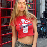 Women T-shirt Summer round Neck Pullover Short Sleeve Printed Casual Top T-shirt