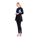 Muslim Bath Suits Three-Piece Set Beach Swimsuit