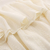 Women Skirt Ballet Style Lace Stitching Pettiskirt