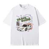 Rapper Frank Anime Cartoon Style Tshirt Short Sleeve Men