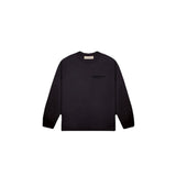 Fog Essentials Long Sleeve T-Shirt Flocking Logo Loose Long Sleeve T-Shirt