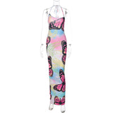 Women Dresses Autumn Sexy Backless Dress
