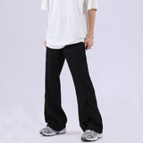 Women Sweatpants Casual Pants Men and Women Loose Straight Cargo Bootcut Pants