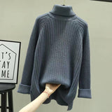 Women Knitwear Autumn and Winter Turtleneck Knitwear Slim Fit Clothes