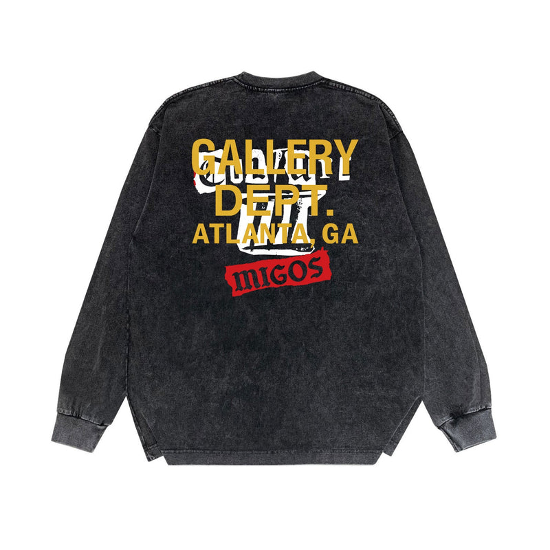 Gallery Dept Long Sleeve Shirt Vintage T Shirt Washed and Worn Vintage Long Sleeve T-shirt