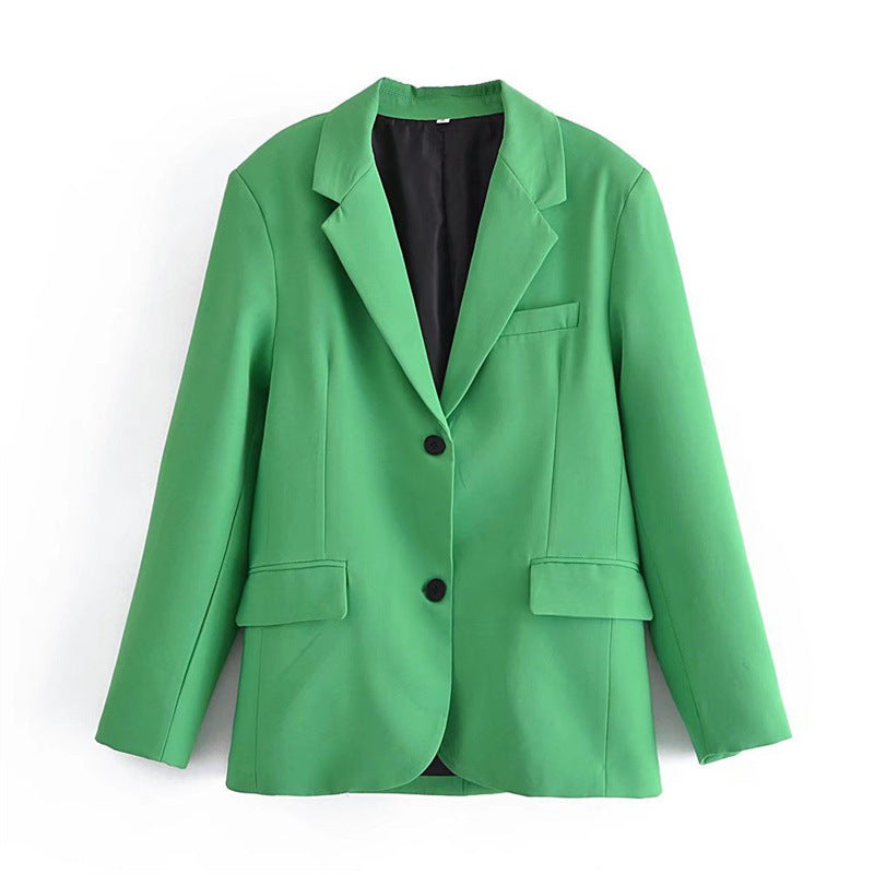Women Suites Autumn and Winter Loose Casual Suit Jacket