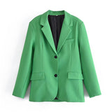Women Suites Autumn and Winter Loose Casual Suit Jacket