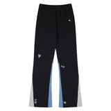 Gallery Dept Sweatpants Hand Painted Ink Splashing Graffiti Splicing Contrast Trousers