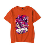 2024New Anime Akaza Printing T Shirt Men Women T-Shirt Haraj