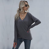 Women Knitted Sweater Autumn Knitted Long Sleeve Bottoming Shirt Sweater