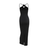 Women Dresses Summer Casual Slim Fit Long Dress Butterfly Flower Dress