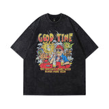 Men's T Shirt Doberman Pinscher Printed Short Sleeve T-shirt Men's and Women's Oversize Hip Hop Half Sleeve Tee