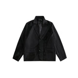 Unisex Jacket Python Stitching Personalized Suit Jacket