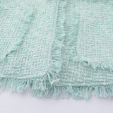 Women Jacket Autumn and Winter Loose Multi-Pocket Solid Color Burr Cardigan Top