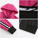 Women Trench Coat Thin Trench Coat Women's Coat Color Matching Casual Jacket Women's Spring and Autumn Outdoor Raincoat