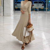 Women Dresses V-neck Dress