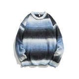 Unisex Sweater Winter Starry Sky Gradient Knitwear