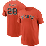 MLB T-Shirts MLB Giants T-Shirts Baseball Sports T-Shirts Printed Short Sleeves