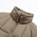 Unisex Winter Cotton Coat Stand-up Collar down Jacket