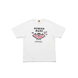 Men T-shirts Bat Sleeve Printed Short Sleeve Bamboo Cotton Loose T-Shirt