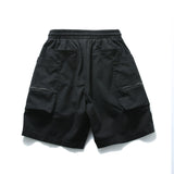 Men Shorts Zipper Pocket Men's Shorts