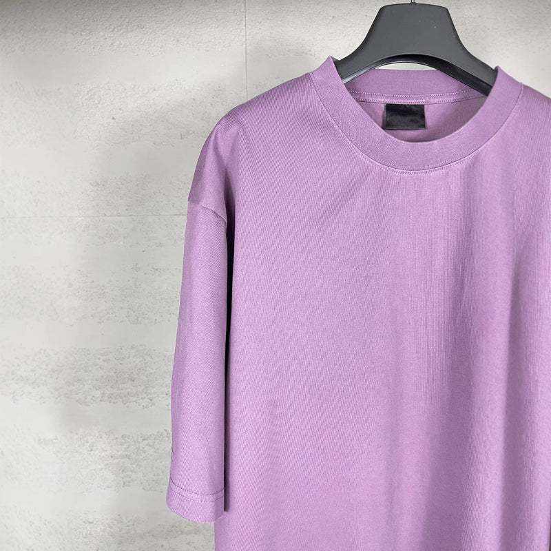 Men T-shirts printing washing water make old short-sleeved T-shirts washing water