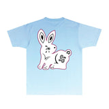 Amiri T-Shirt Rabbit Printed Short Sleeve T-shirt