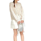 Women Knitwear Autumn and Winter Zipper round Neck Sweaters Cardigan