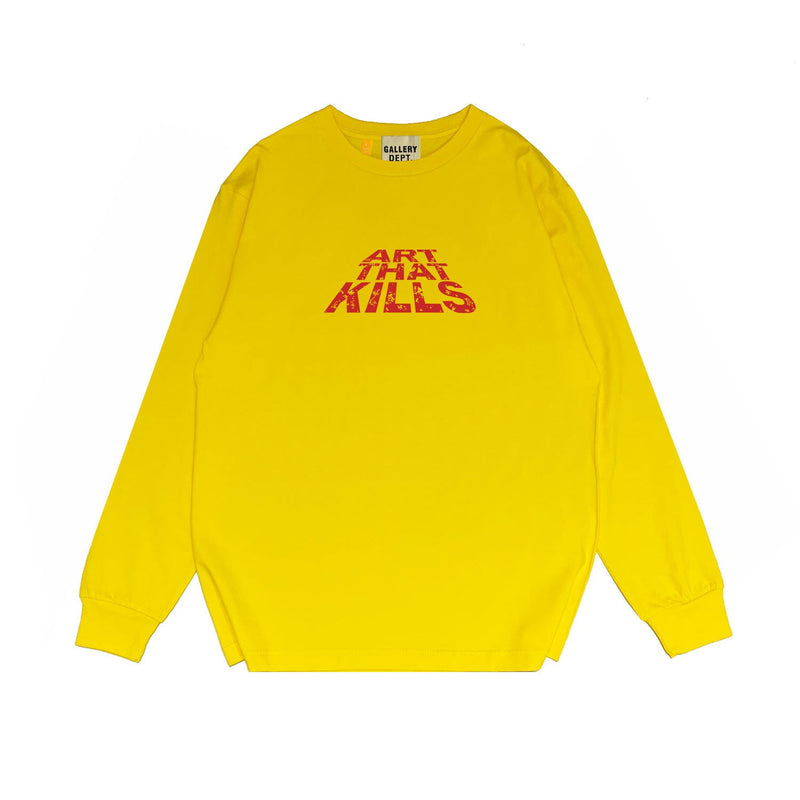 Gallery Dept Long Sleeved Shirt Fashion Brand Long Sleeve Long-Sleeved T-shirt Blouse