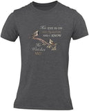 His Eye is on The Sparrow Christian T-Shirt Cotton Unisex