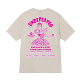 UNDEFEATED T Shirts Not Crew Neck Men's and Women's Loose