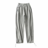 Women Sweatpants Loose Wide Leg Knitted Sports Casual Sweatpants Harem Pants