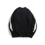 Unisex Sweater Winter Striped Minimalist